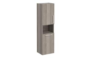 VitrA Root Flat 40cm 2 Door Semi-Tall Unit w/Laundry Basket (LH Hinge) - Cordoba